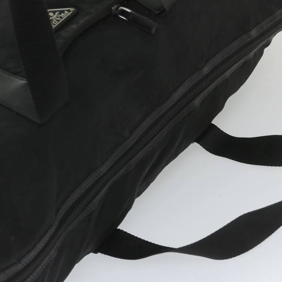 PRADA Boston Bag Nylon Black Auth fm2980 - Picture 7 of 16